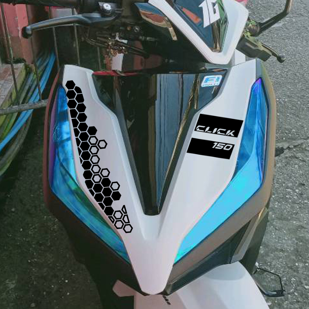 Honda Click 125i/150i Front Decals Sticker Decals Shopee Philippines
