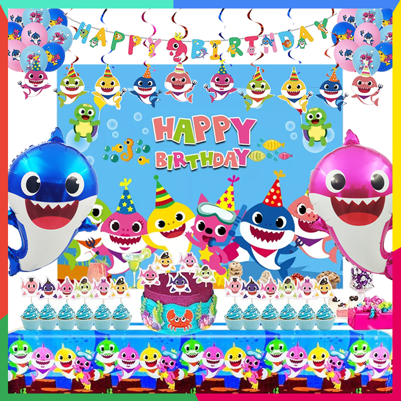 baby shark theme party decorations baby shark party needs theme baby