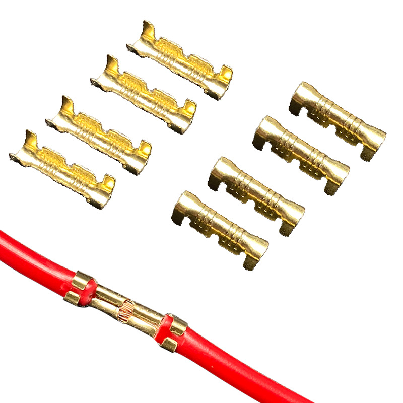 100/200 pcs 453 U-shaped 0.3-1.5mm2 wiring tab cold inserts connectors ...