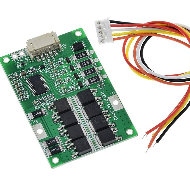 4S 20A 12.8V 14.4V 32650 32700 Lifepo4 Balanced BMS for Electric Boat ...