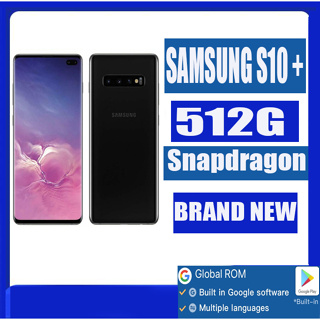 Samsung Galaxy S10+ S10 Plus G975u1 512gb Rom 8gb Ram Octa Core 6.4'  Snapdragon 855 Nfc 4g Lte Original Unlocked Mobile Phone - Mobile Phones -  AliExpress