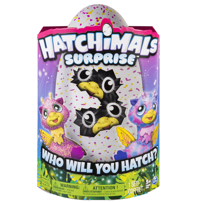 Hatchimals Surprise Giraven Hatching Egg with Surprise Twin Interactive Creatures by Spin Master