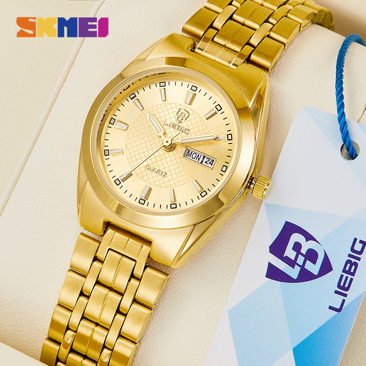 Liebig L1020 Quartz Watch Stainless Steel Couple Waterproof Exquisite High End Shopee Philippines 