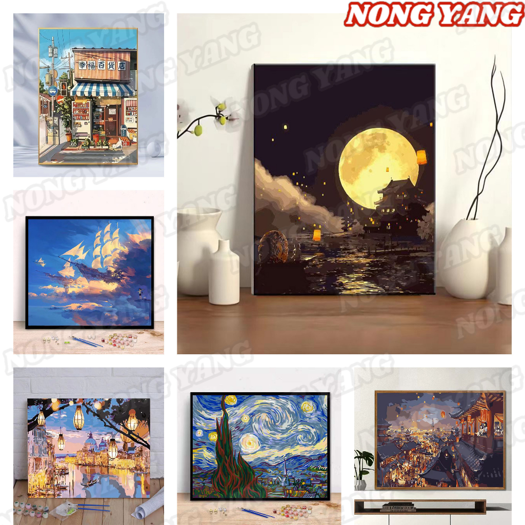 Nong Yang30*40cmpainting by numbers kitpaint by numberpainting by