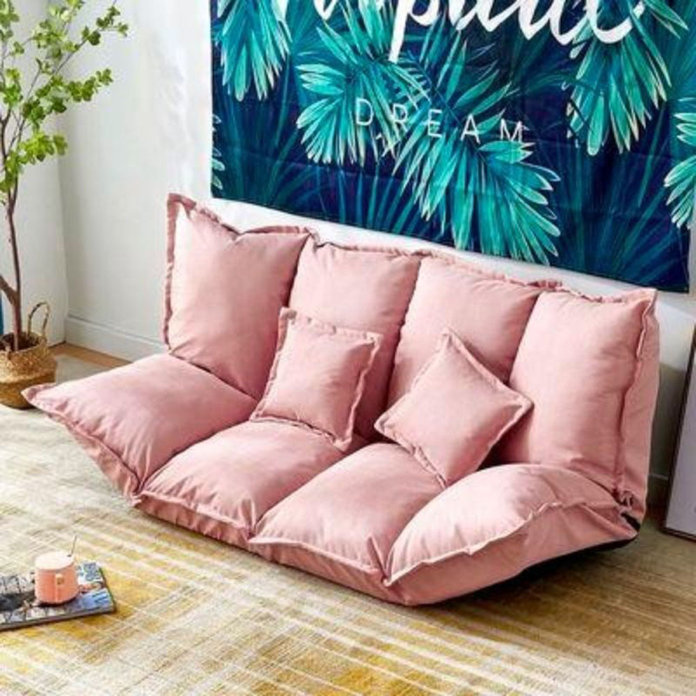 【READY STOCK】Nordic Sofa Bed 2Seater Durable Foldable Canvas Sofa