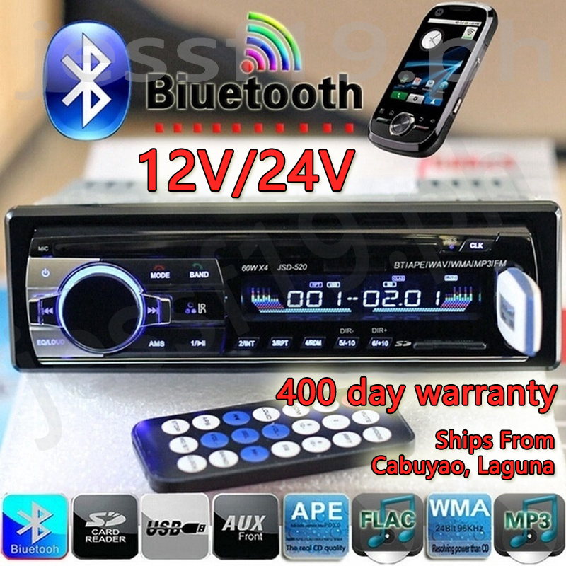 【Ready Stock】Car Stereo with Bluetooth Handsfree Support USB/SD MP3 ...