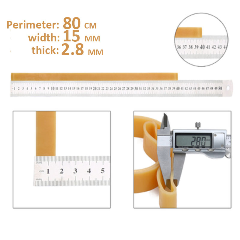 Perimeter 800/1000mm Width 10-30mm Latex Rubber Band High Quanlity ...
