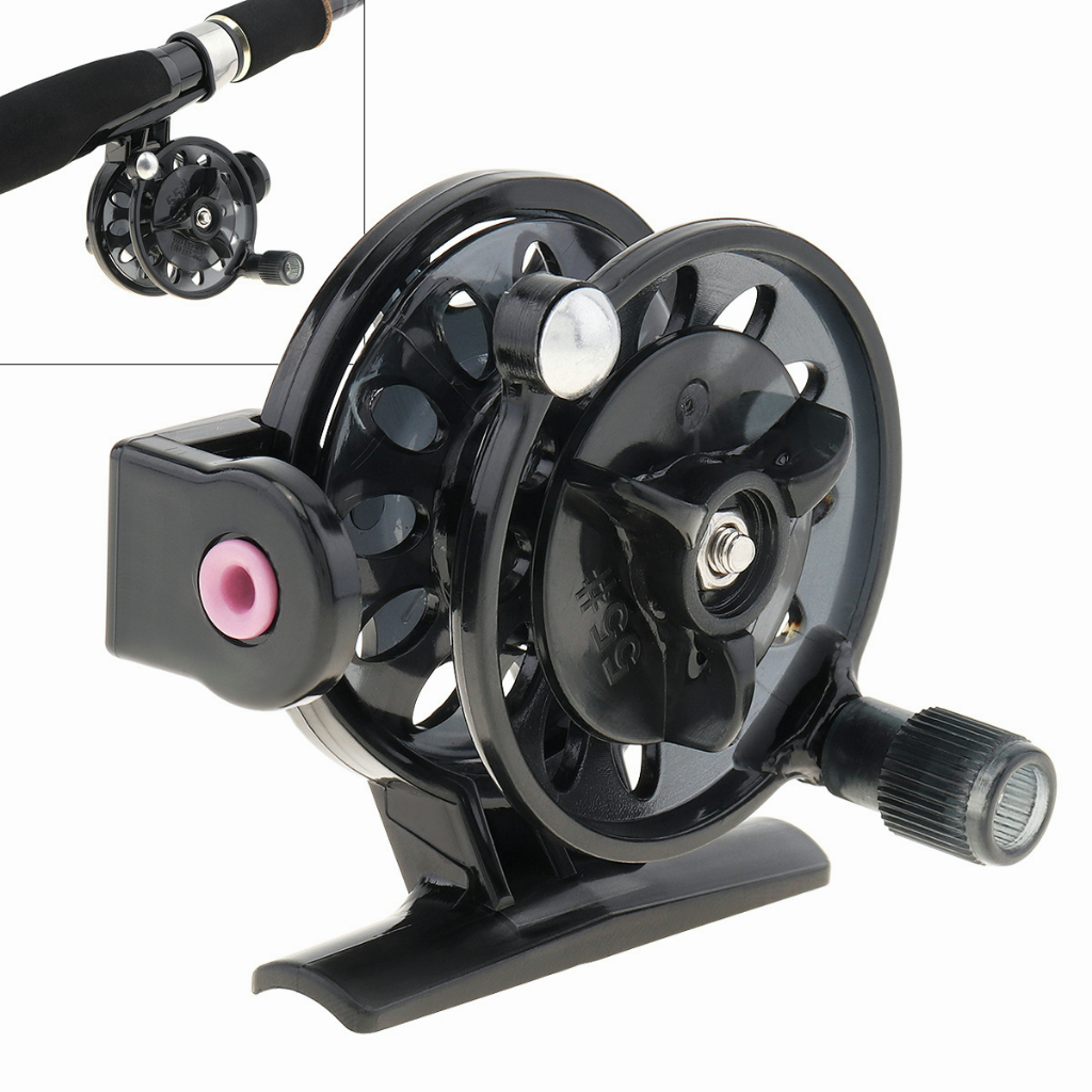 1:1 Fly Fishing Reel ABS Lightweight ICE Former Fish Reel for Carp ...