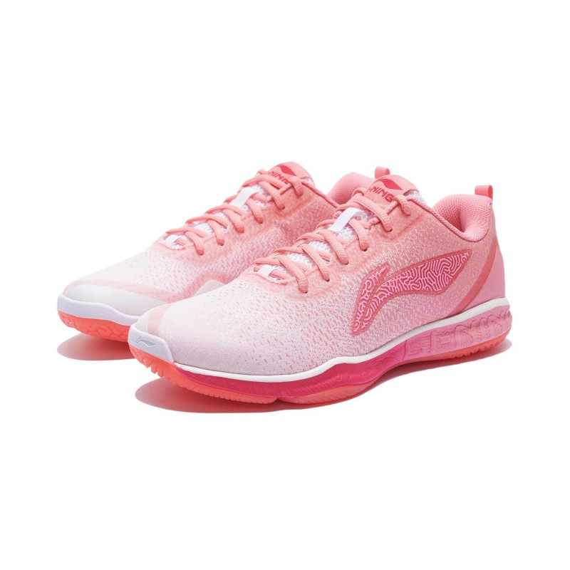 Li Ning Women s Badminton Training Shoes Non slip and breathable sports shoes 100 Original AYTP022 Shopee Philippines