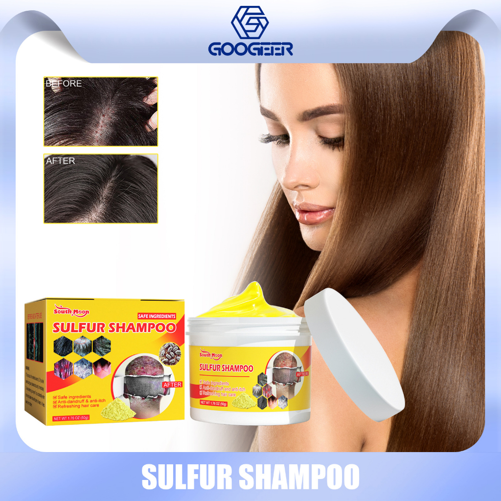 South Moon Sulfur Shampoo Seborrheic Dermatitis Shampoo Natural Hair ...