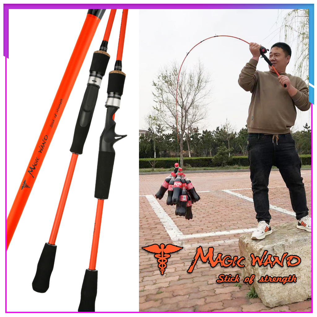 NYA】Magic wand 1.8M (6ft)【4-16lb】High Carbon Fiber Fishing Rod