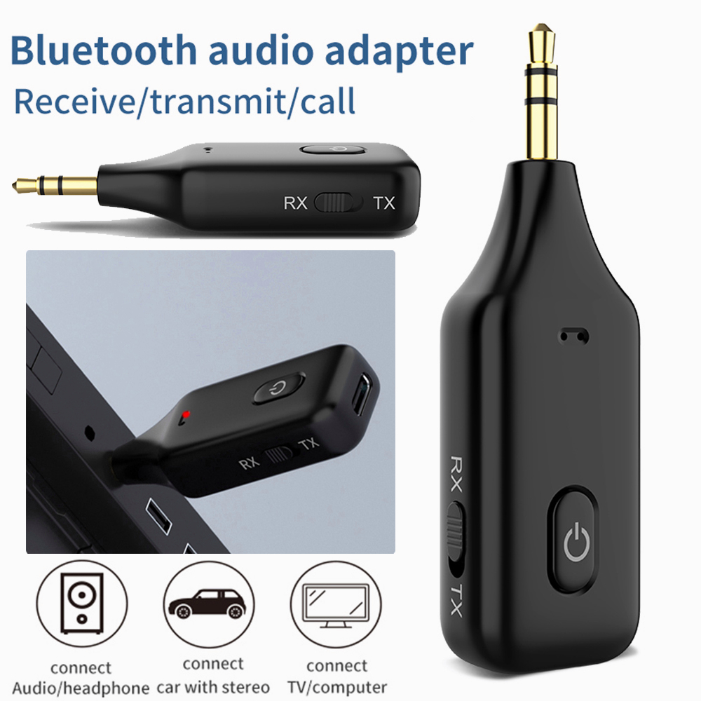 Bluetooth Audio Transmitter Receiver For Amplifier TV 3.5mm Aux