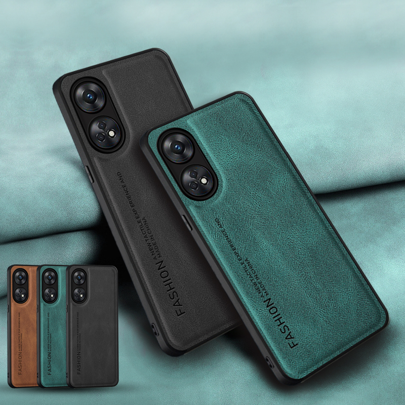 Matte Casing For OPPO Reno 8T 4G Phone Case Full Protection Leather ...