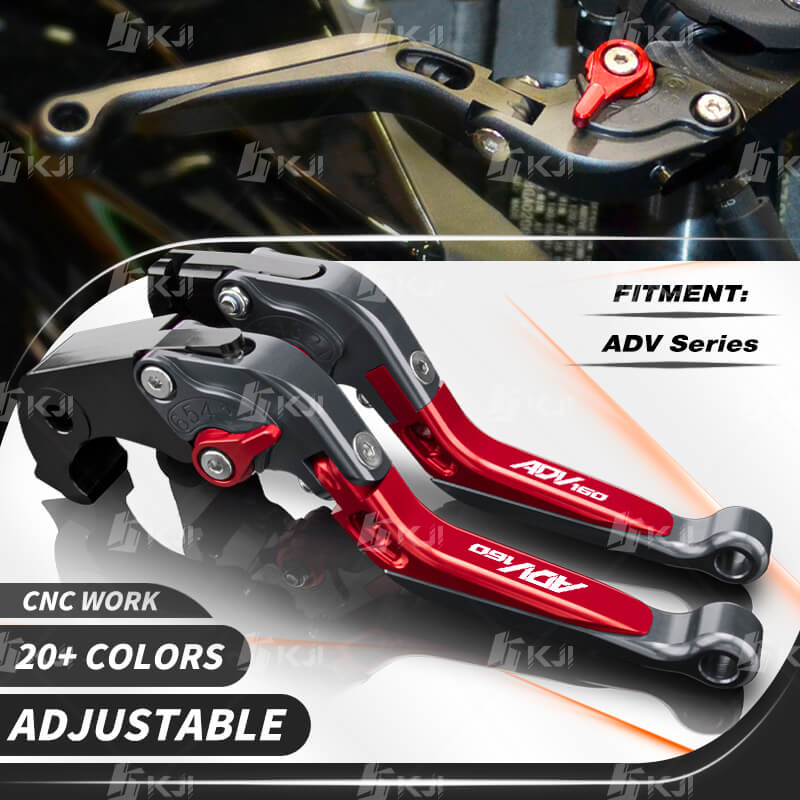 For Honda ADV 160/150 Brake Lever Set Adjustable Folding Handle Levers