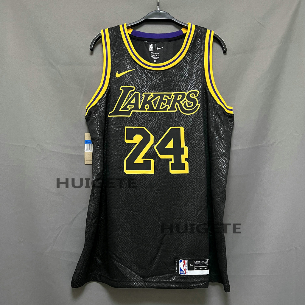 Men's New Original NBA Los Angeles Lakers #24 Kobe Bryant Jersey Black ...