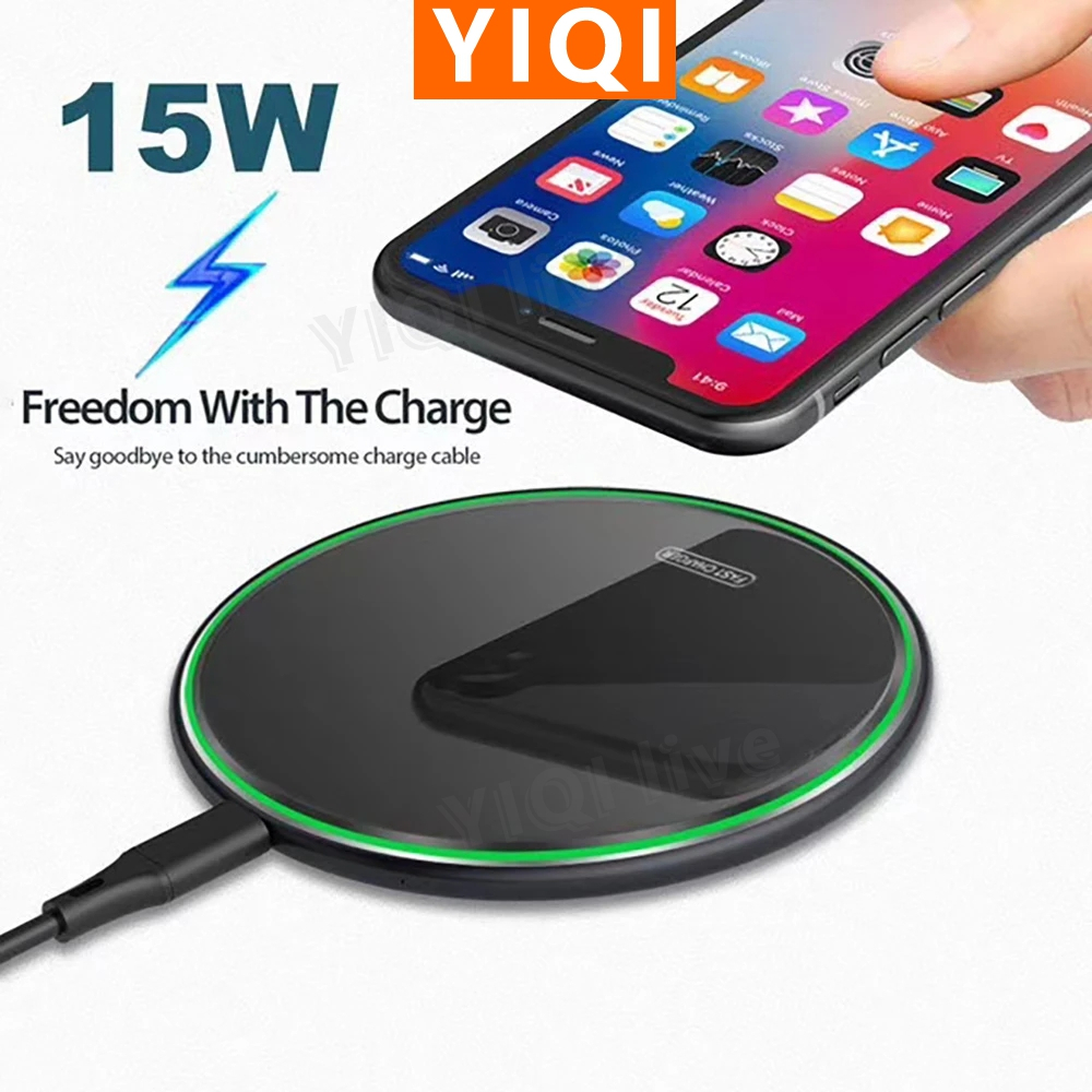 15W Wireless Charger For Iphone11 Xs Max X Xr 8plus Fast Mobile Phone ...