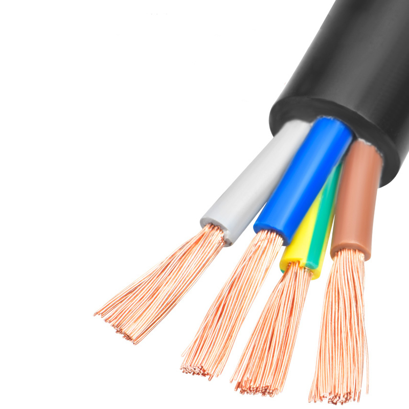 RVV Cable 4 Core Flame Retardant Power Cord Sheath Wire Flexible Cable ...