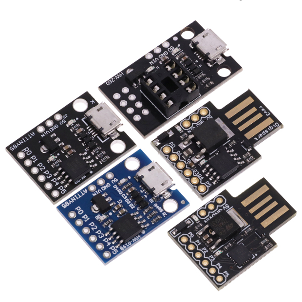 ATTINY Blue Black TINY85 Digispark Kickstarter Micro Development Board ...