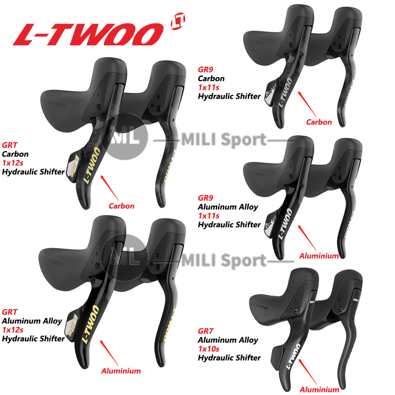 Ltwoo GRT/GR9/GR7 Disc Series Carbon/Aluminium Alloy Hydraulic Shifter ...