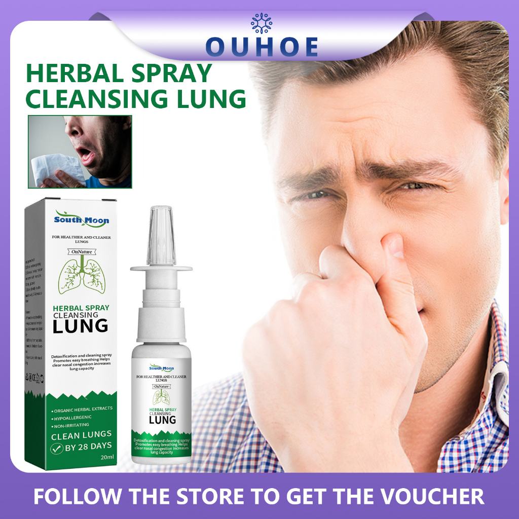 Pure Natural Herbal Nose Spray For Rhinitis And Sinusitis Nasal Drops