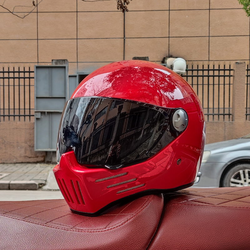 ORZ Vintage Motorcycle Helmet Harley Full Helmet | Shopee Philippines