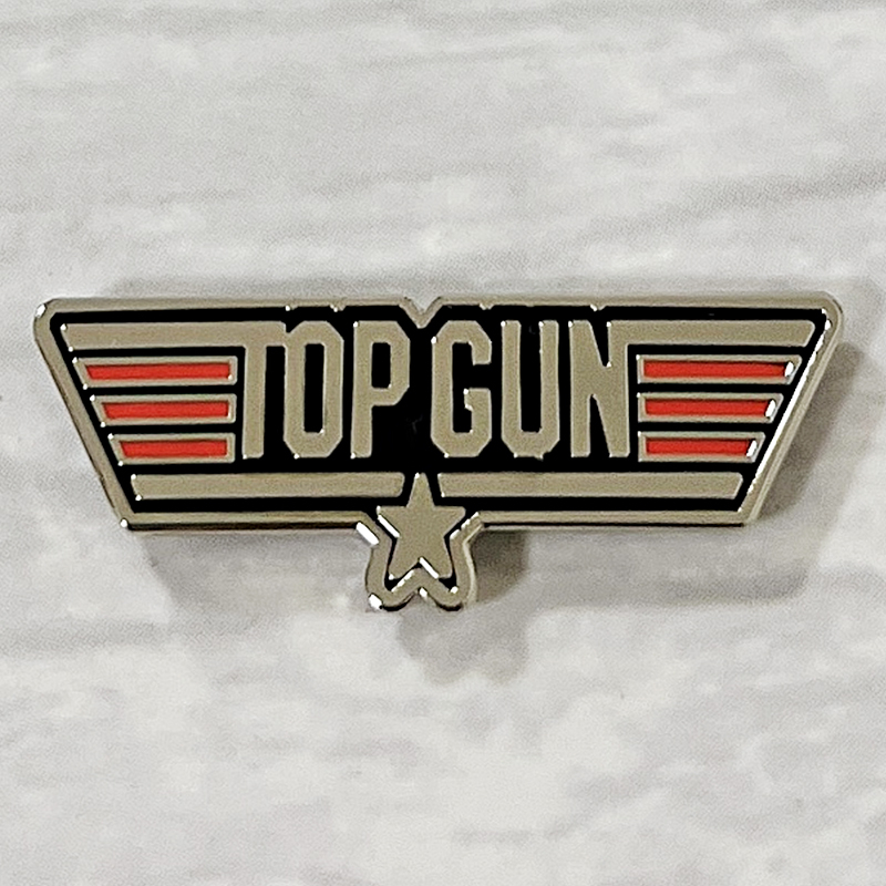Movie TOP GUN badge enamel pin jewelry Jacket Uniform accessories ...
