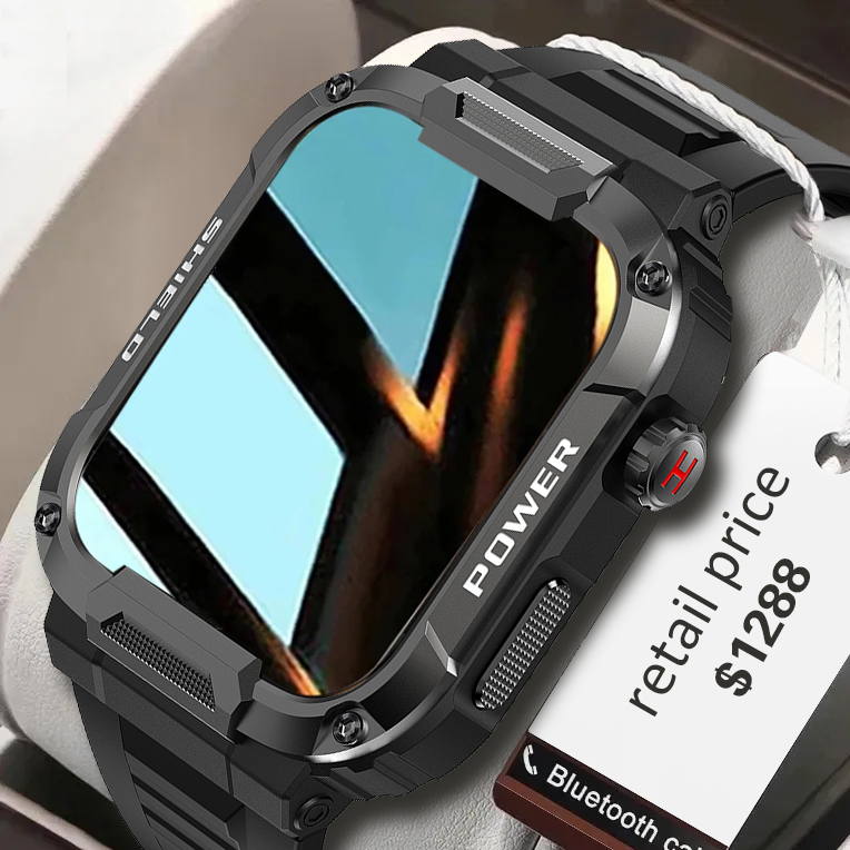 Bluetooth Smartwatch Android Military Smartwatch 2023 New Smart