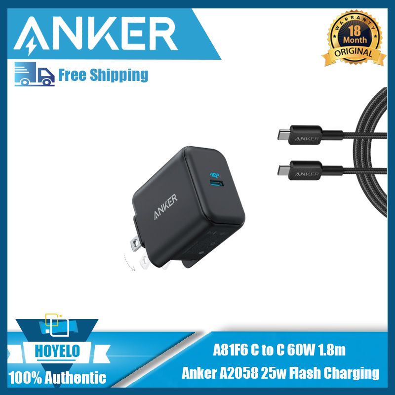 Anker 312 Charger ( 25W) With USB-C To USB-C Cable | Shopee Philippines