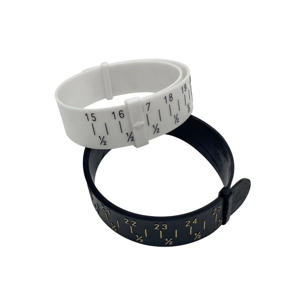 Bracelet Measuring Soft Ruler Black White Two Colors | Shopee Philippines