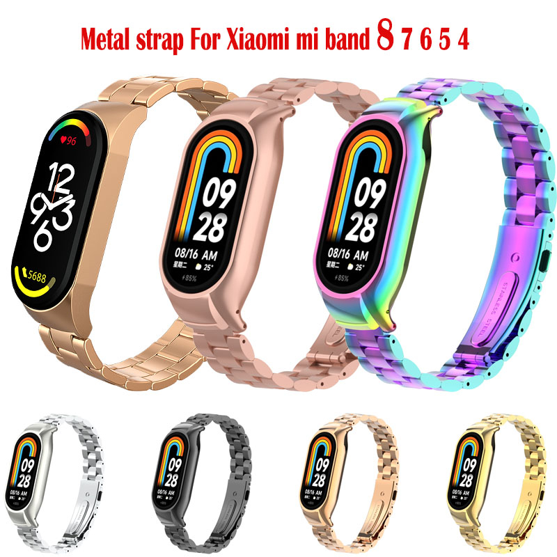 metal-stainless-steel-for-xiaomi-mi-band-8-7-6-4-5-smart-watch-strap