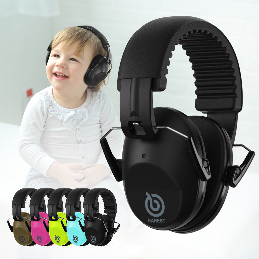 Wenzi EAREST Protection Ear Muffs, Noise Reduction Safety Ear Muffs