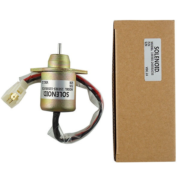 1503ES-12S5SUC5S Solenoid Valve - 12V/24V Excavator Flameout Switch ...