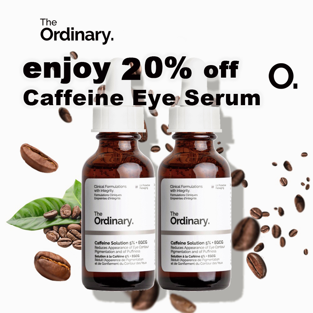 [2Pcs] The Ordinary Eye Serum Targets Dark Circle And Puffiness