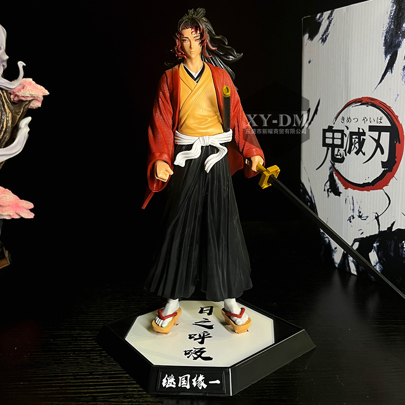 30cm Demon Slayer Tsugikuni Yoriichi Figure Stands Kimetsu No Yaiba The ...