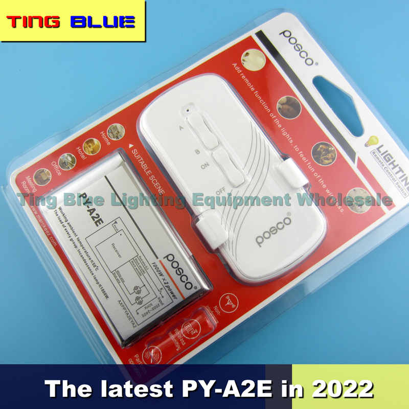 ((2 Pcs) Lamps Remote Control TwoChannel ThreeChannel Remote Control