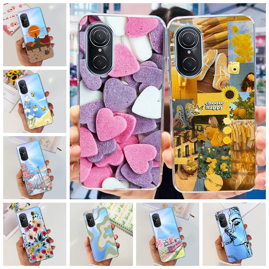 Transparent Casing Huawei Nova 9 SE Case Nova9 SE 4G 2022 JLN-LX1 JLN ...