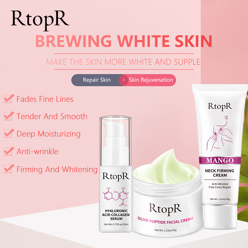 RtopR MoisturizingantjWrinkle Set Neck Firming Rejuvenation Cream