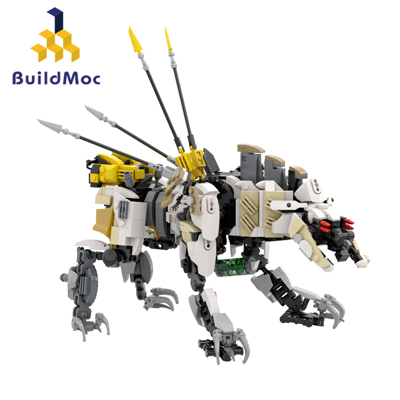 Buildmoc Horizon Zero Dawn Model Sawtooth mech robot building blocks ...