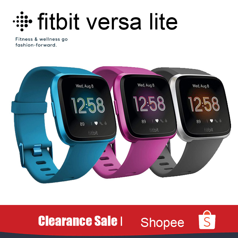 Fitbit versa lite smartwatch activity tracker online