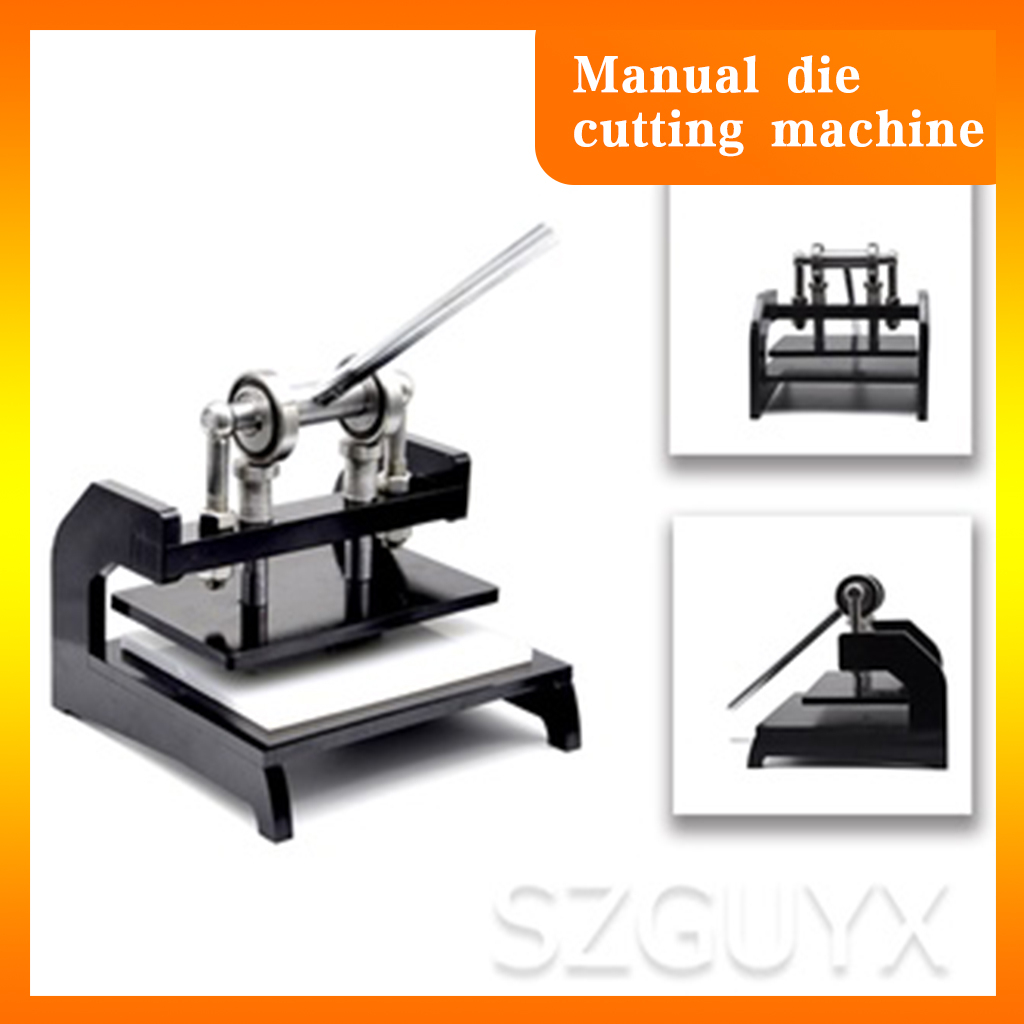 Multifunctional manual die cutting machine, leather cutting machine