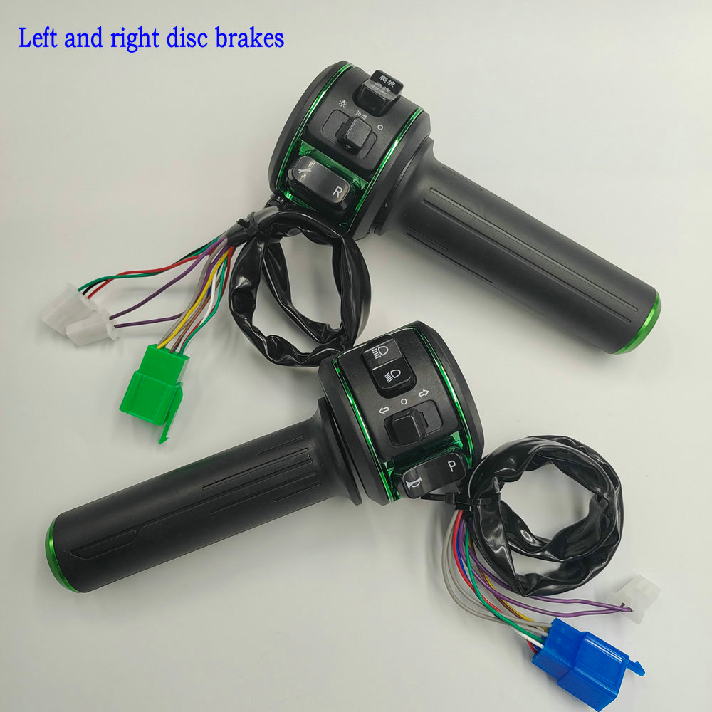 Electric SCOOTER Left And Right Handle Accelerator+Combination Switch ...