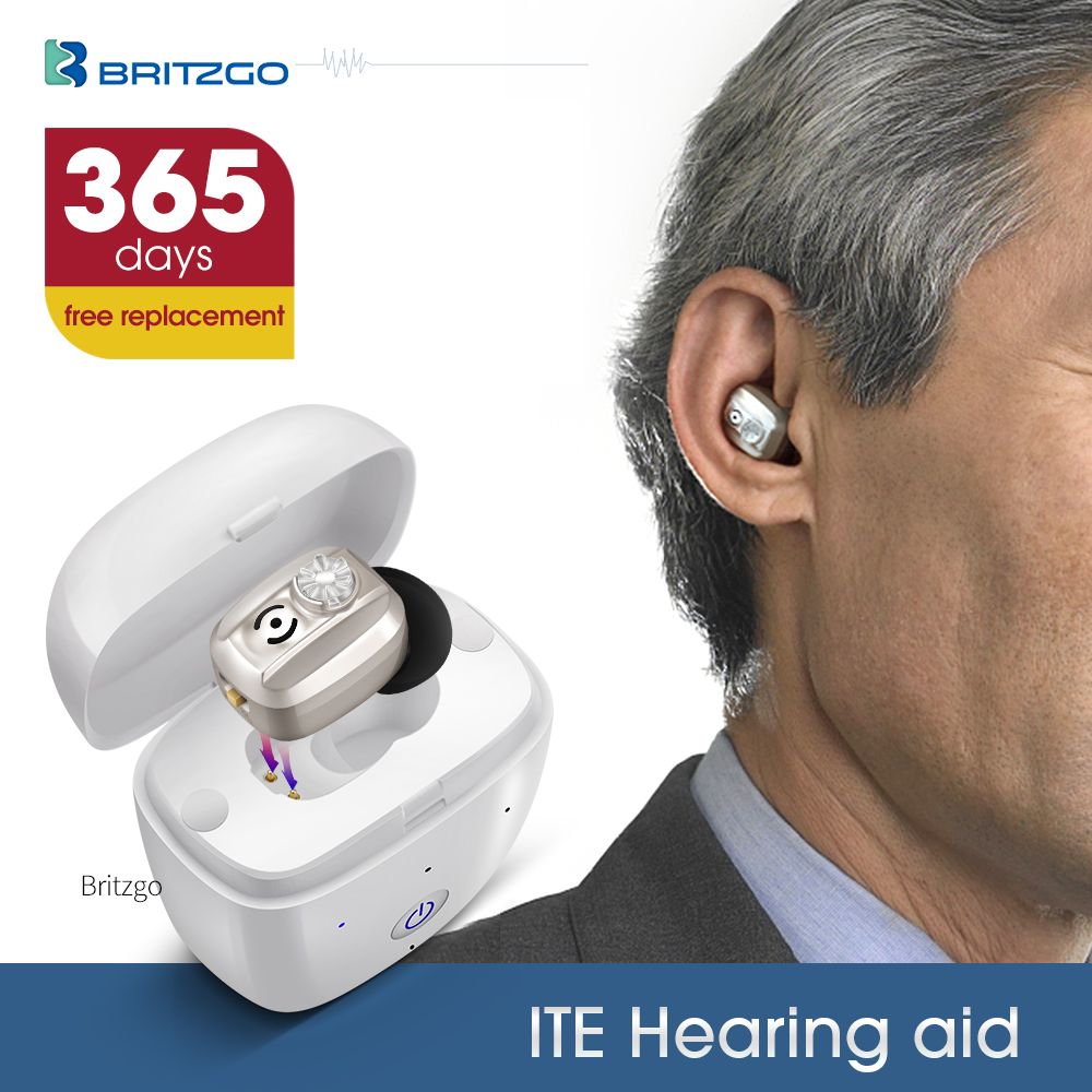 BRITZGO Hearing Aid Elderly Digital Amplifier Earing aid Invisible