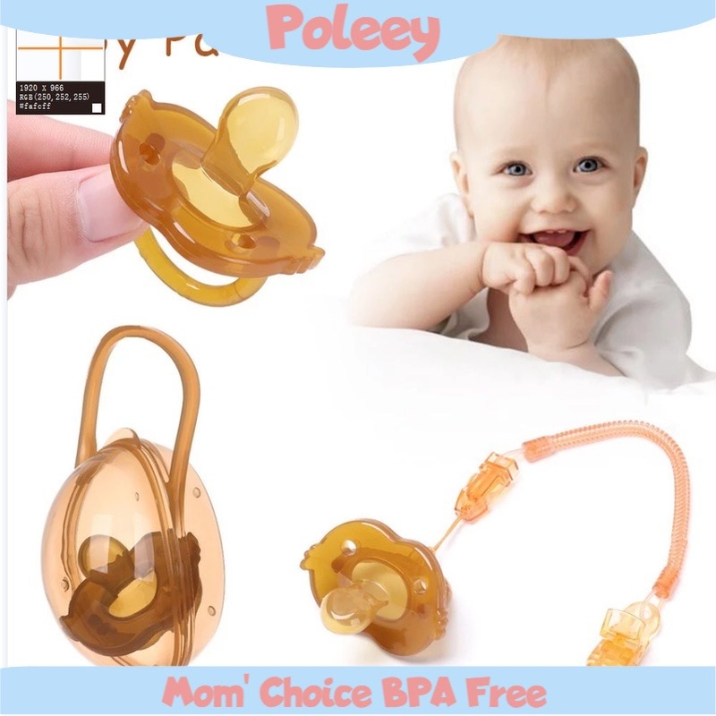 Newborn pacifier cartoon model simulation breast milk nipple baby