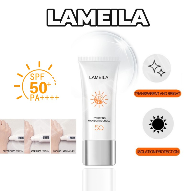 Sunscreen LAMEILA Refreshing Moisturizing Sunscreen Lotion SPF50+ UV