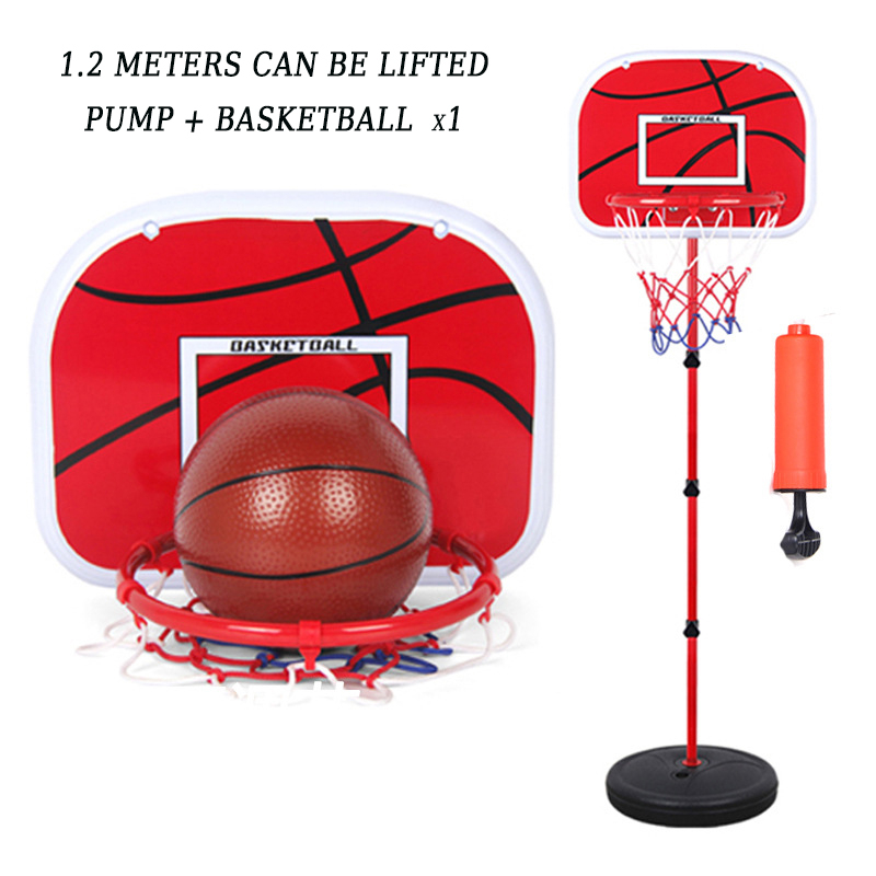 Children Basketball Ring Toddler Toys Portable Adjustable Height Mini