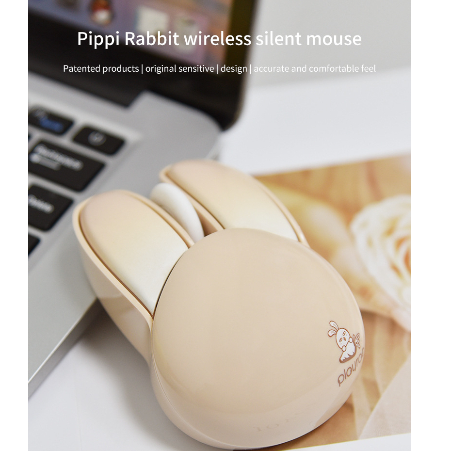Mouse ferris wireless mouse girl cute mute rabbit rabbit office ...