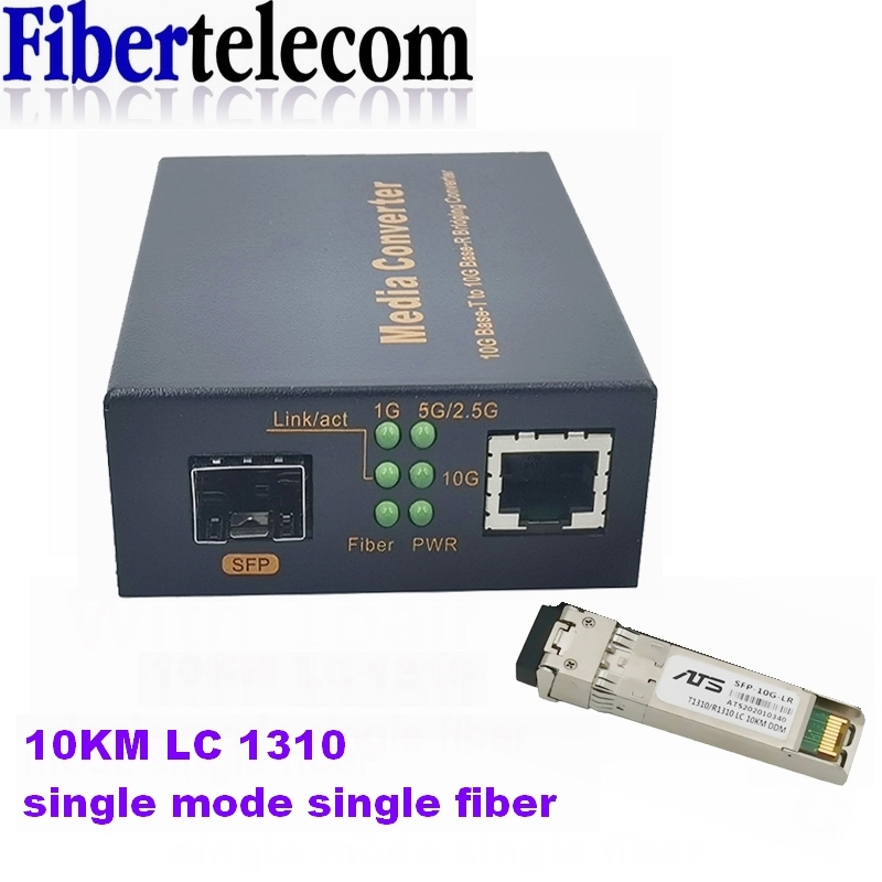 10g Media Conerter 10G SFP+ to RJ45 switch SFP+ Fiber switch Long ...
