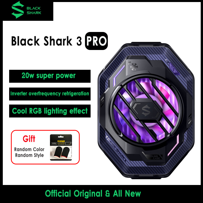 Original Black Shark FunCooler 3 PRO RGB Lighting Phone Cooling Back