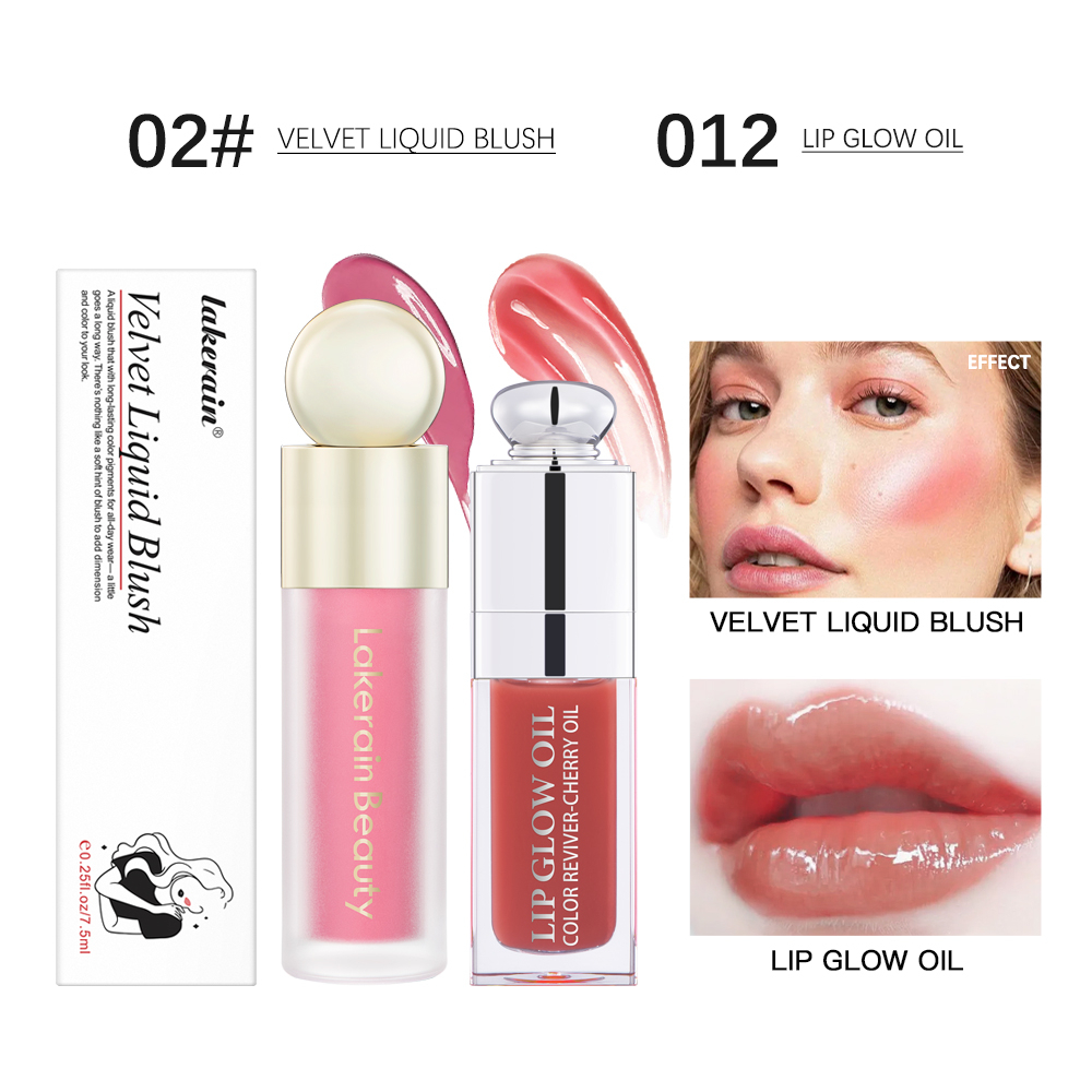 ibcccndc Lip Oil Moisturizing Shine Shimmer Plumping Lip Tint