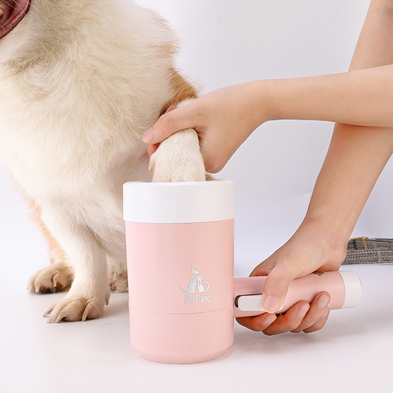 Pet Foot Washing Cup Automatic Pet Clean Foot Cup Dog Paw Washer Cup Skinfriendly Shopee